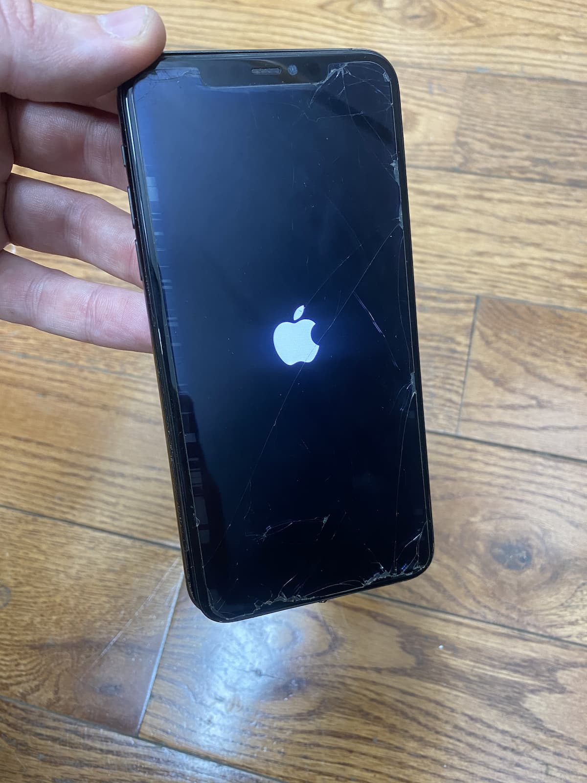 iPhone With Apple Logo Boot Loop