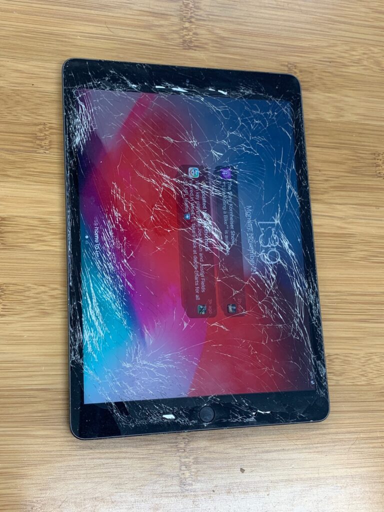 Cracked glass on A2197 iPad 7