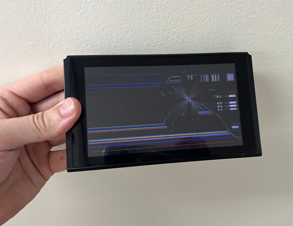 Nintendo Switch Broken Screen