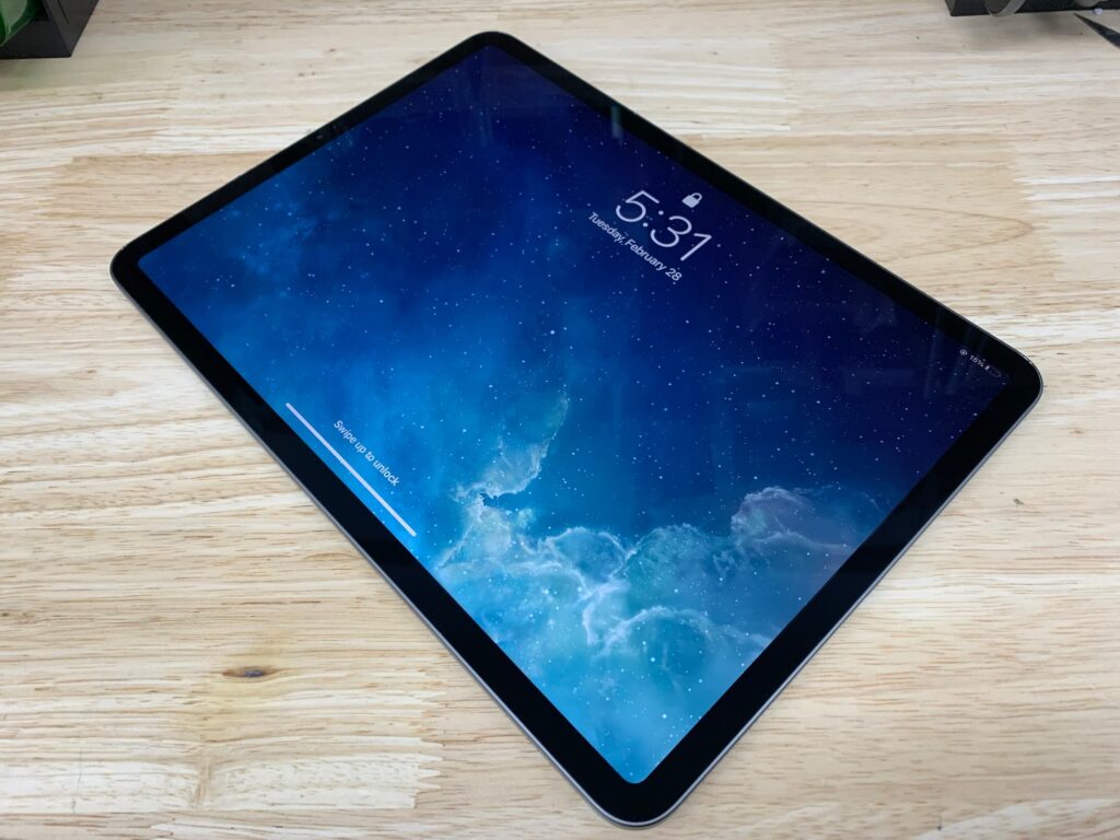 Repaired screen on iPad pro 5th Gen