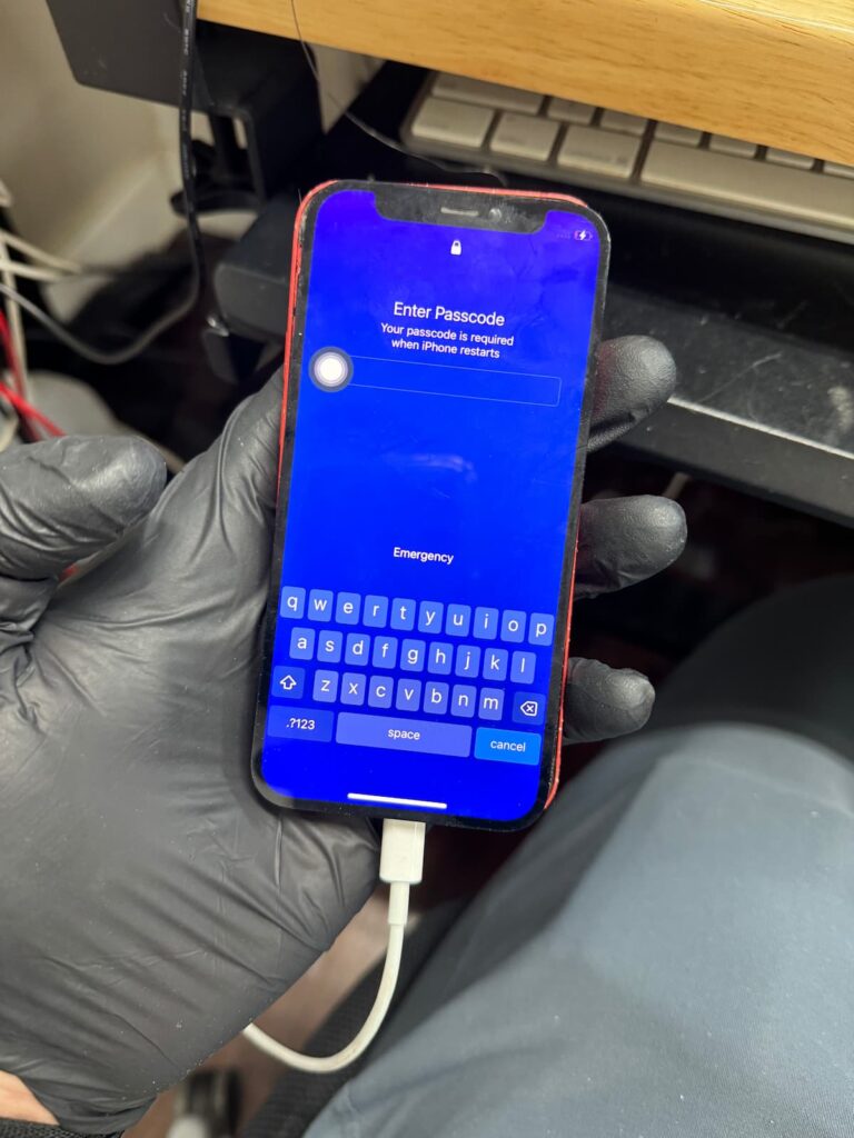 Successful iPhone 12 mini data Recovery