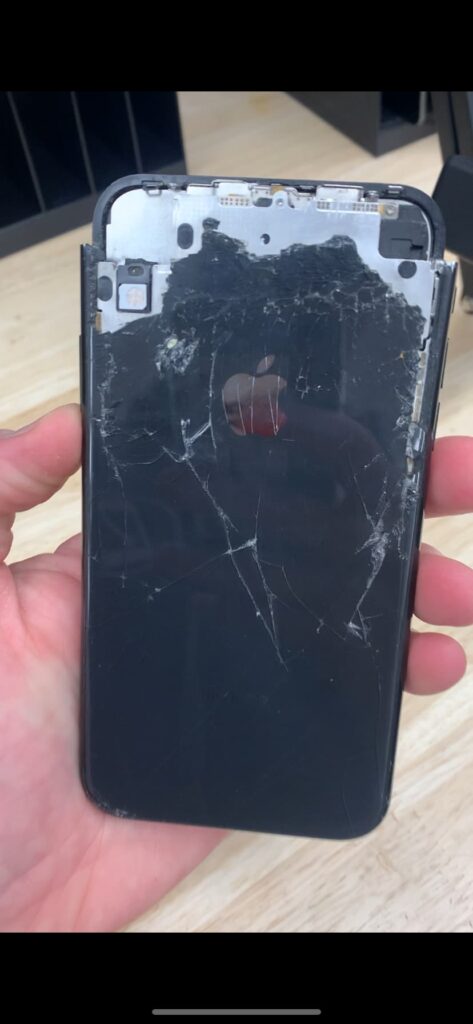 iPhone XR Cracked Back Housing