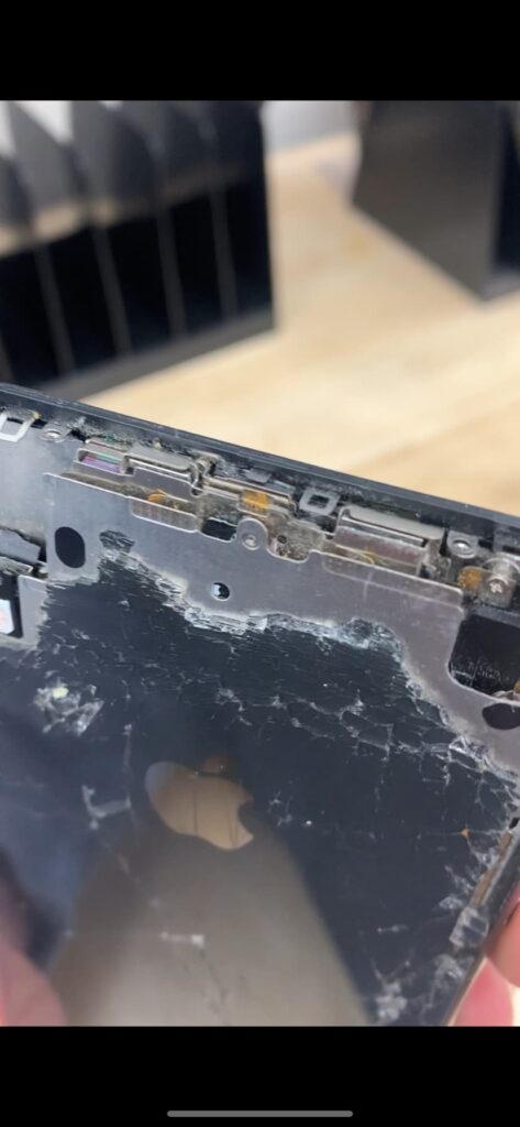 iPhone XR Cracked Back Housing