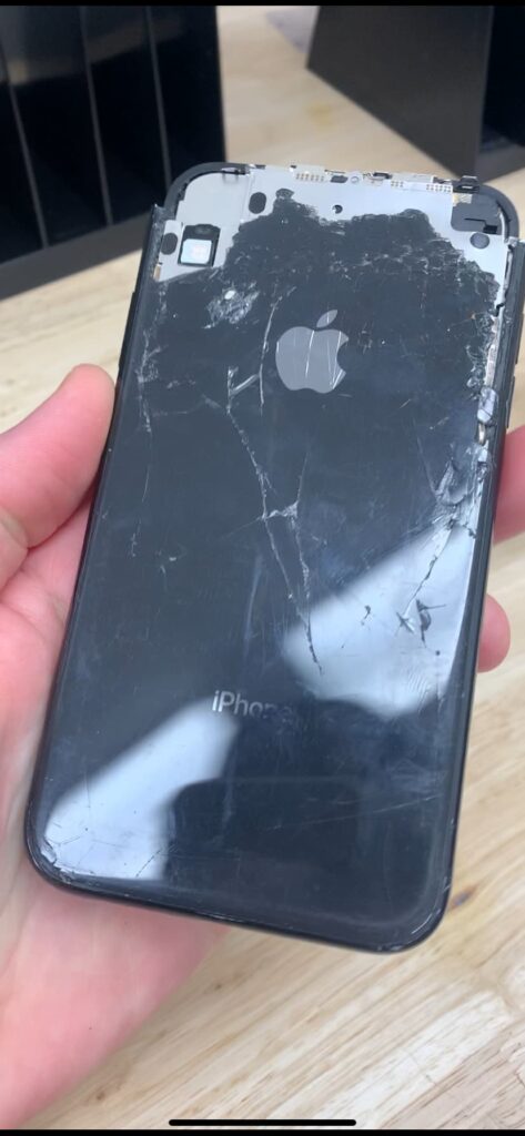 iPhone XR Cracked Back Housing