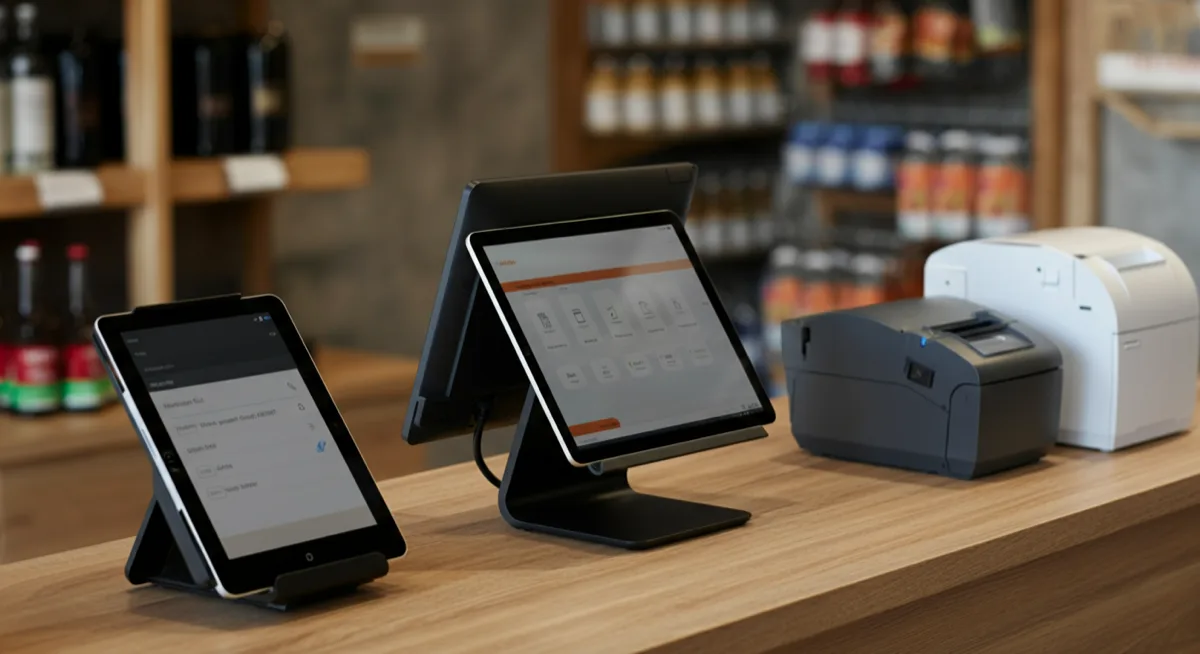 Small business point of sale system and IT technology setup